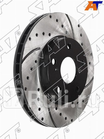 Комплект дисков тормозных передний перфорированные toyota mark cresta jzx9# 10# 11#, gx105 11#, prog SAT ST-43512-22220PF  для Разные, SAT, ST-43512-22220PF