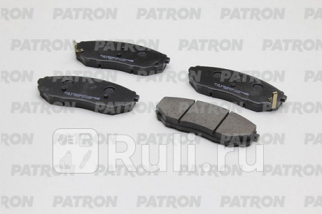 Колодки тормозные дисковые передн kia: sorento 02-asia (произведено в корее) PATRON PBP1735KOR  для Разные, PATRON, PBP1735KOR