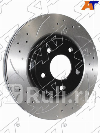 Комплект дисков тормозных передний перфорированные nissan qashqai j10e, x-trail t31, 07- SAT ST-40206-JD00APF  для Разные, SAT, ST-40206-JD00APF
